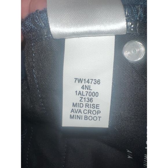 Lucky Brand Mid Rise Crop Mini Women's Pants - Picture 6 of 13